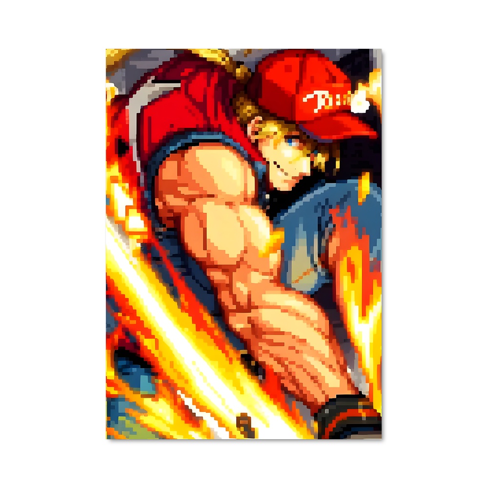 Poster Terry's Street Fight – affiche Super Smash Bros